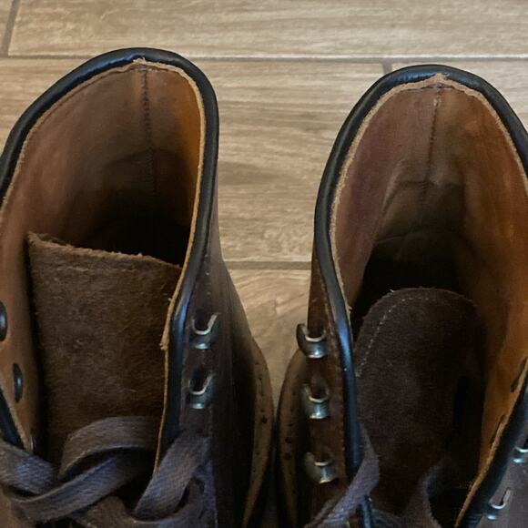 Allen Edmonds Higgins Mill 10 D Brown Boot Chromexcel Leather main image 6